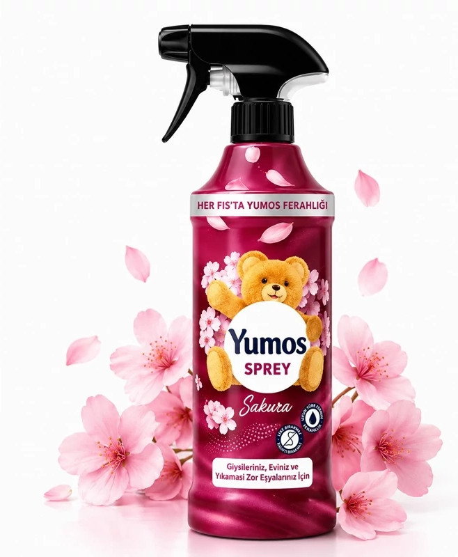 اسپری خوشبوکننده پارچه Yumoş Sakura